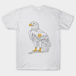 Wild Eagle and Wild Nature T-Shirt